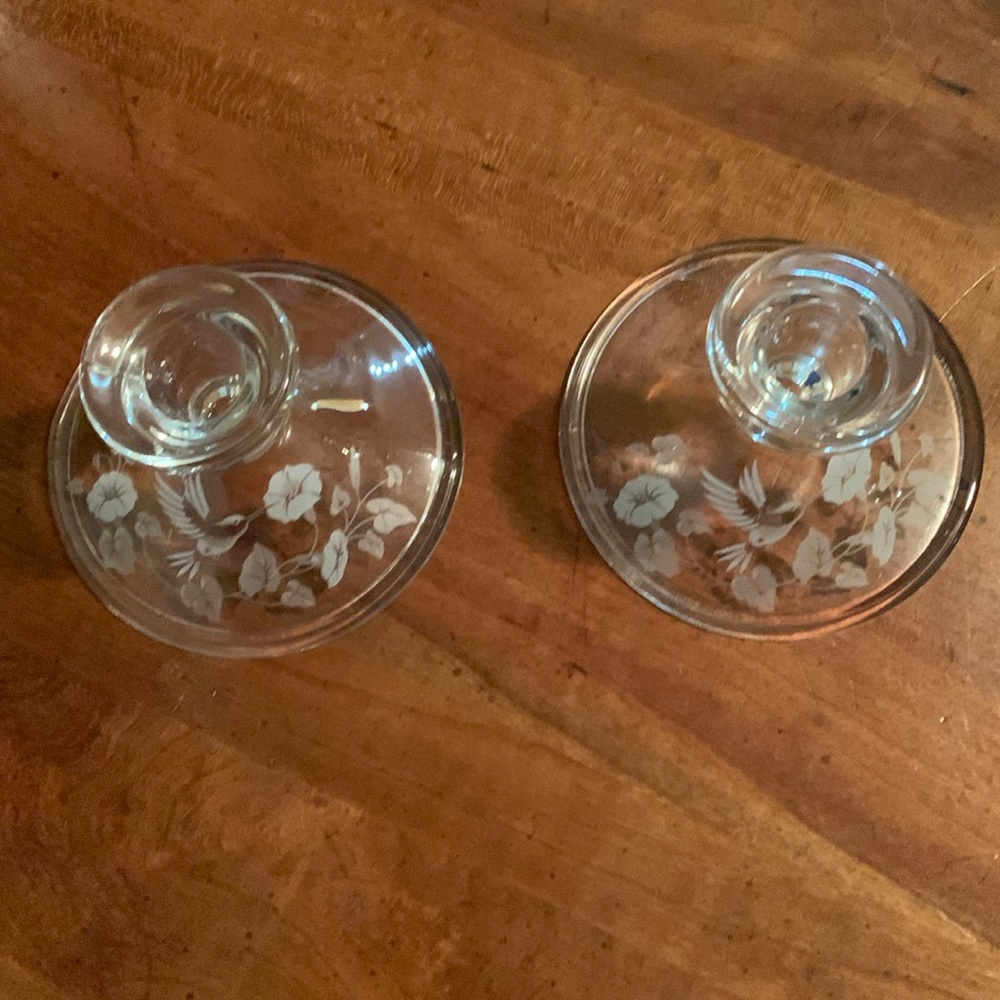 Crystal Candleholders